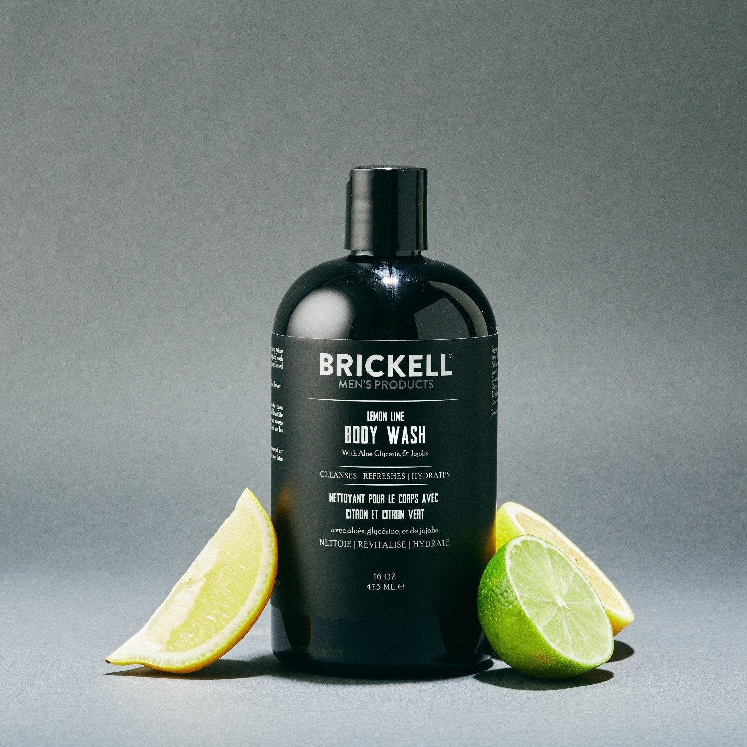 Brickell Invigorating Body Wash Lemon & Lime - 473ml