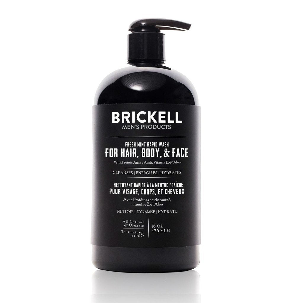 Brickell Rapid Wash Fresh Mint - 473ml
