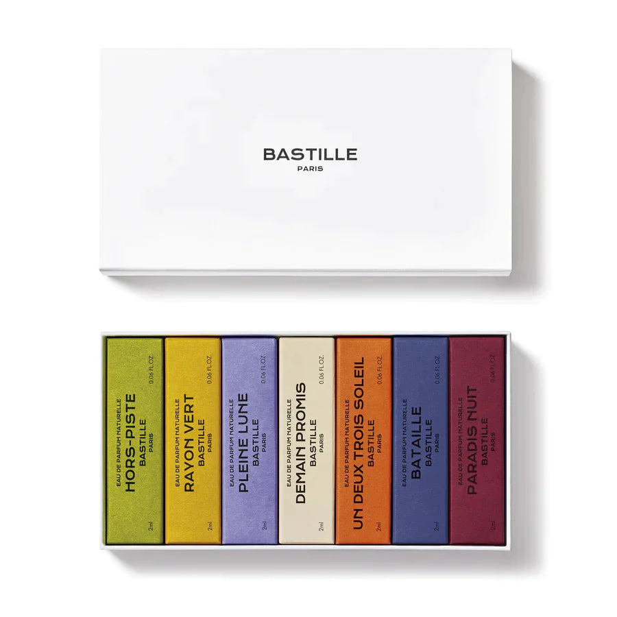 Bastille Paris Eau De Parfum  Discovery Set - 7 Fragrances - Glow Addict Luxe