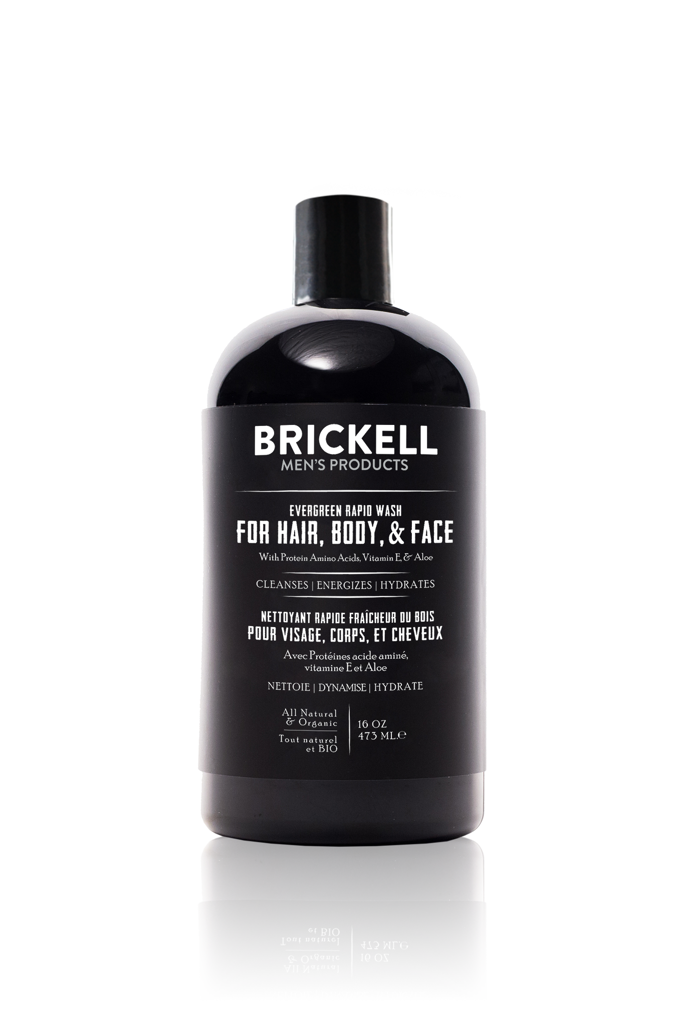 Brickell Rapid Wash Evergreen - 473ml
