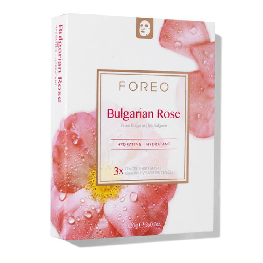Foreo Farm to Face Bulgarian Rose Sheet Masks x 3