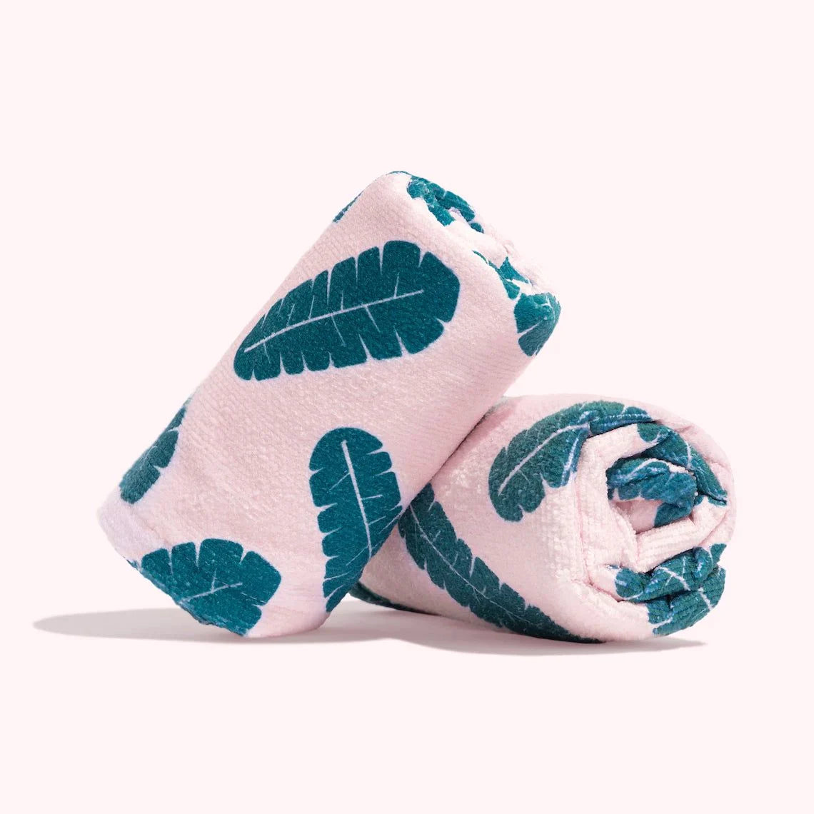Coco & Eve Microfibre Towel Wrap - Leaf Print