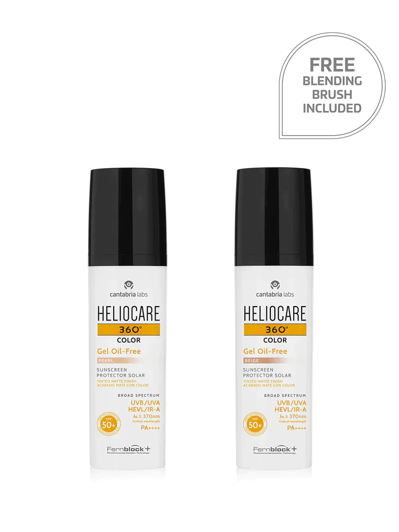 Heliocare Color Oil Free Gel Colour COMBI 2-pack