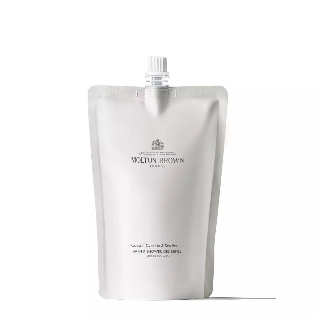 Molton Brown Re-Charge Black Pepper Bath & Shower Gel Refill Pouch - 400ml